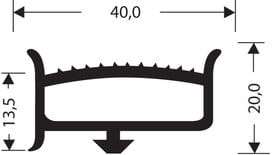 Uszczelka chłodnicza JCR-028